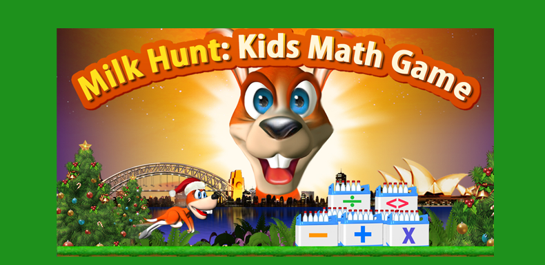 MILK HUNT:KIDS MATH GAME